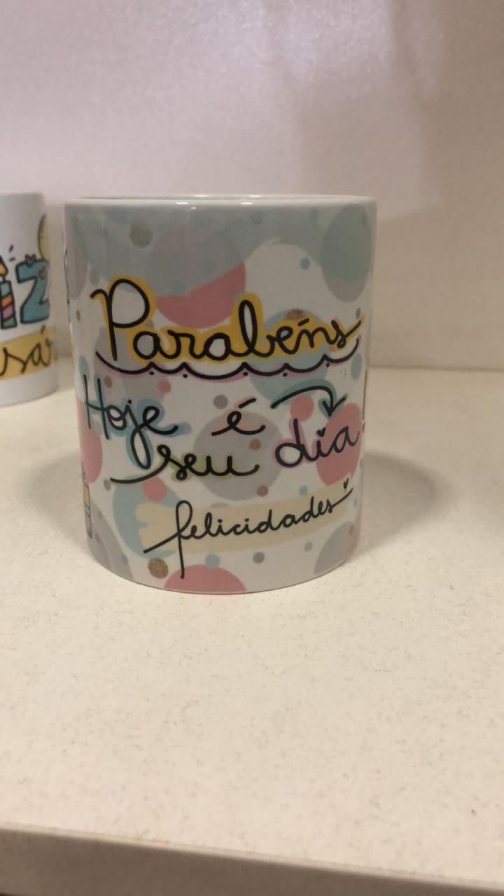 imagem de Caneca hoje é seu dia.