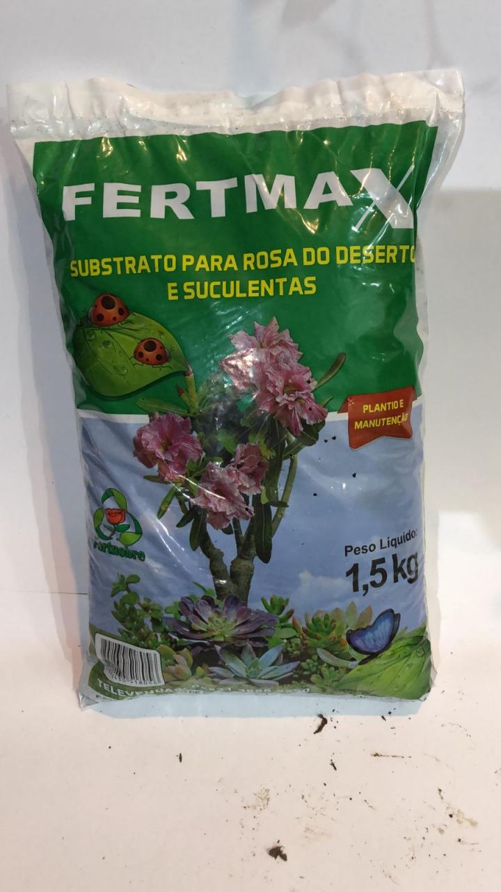 imagem de Substrato - Rosa do Deserto e Suculentas