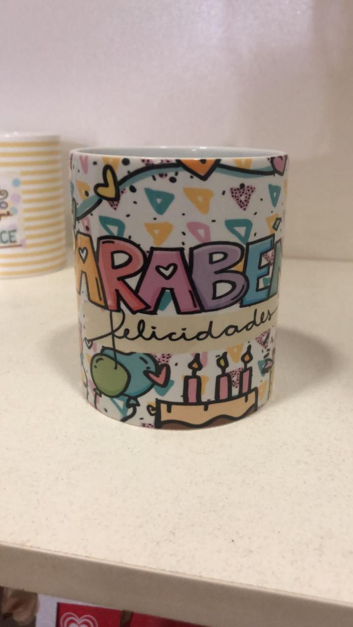 imagem de Caneca feliz aniversário.