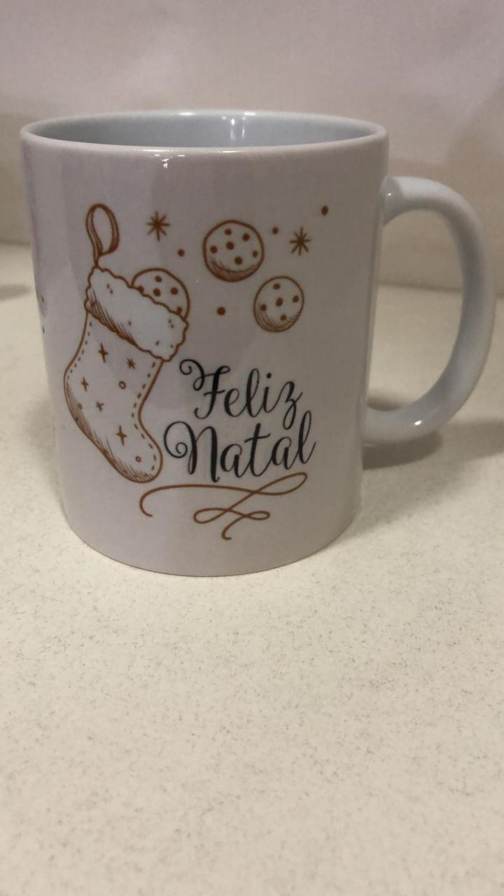 imagem de Caneca feliz natal.