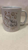 imagem de Caneca feliz natal.